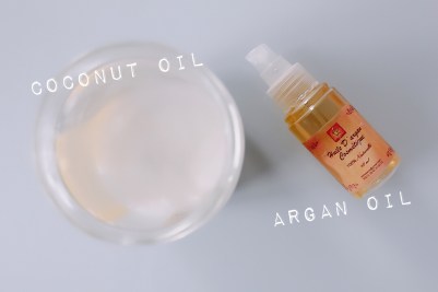 Argan oil coconut oil