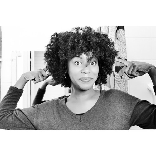 Hair dye on natural hair