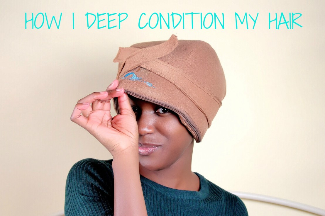 How I deep condition my kinky&nbsp;hair