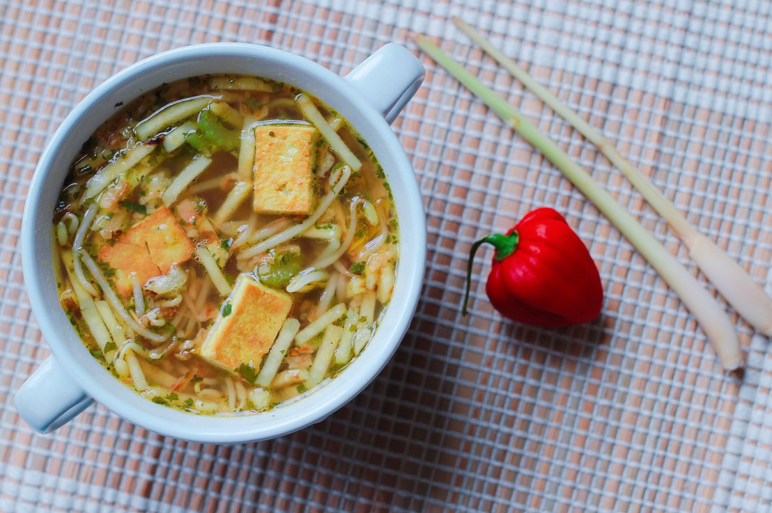 Quick vegan Surinamese saoto soup&nbsp;recipe