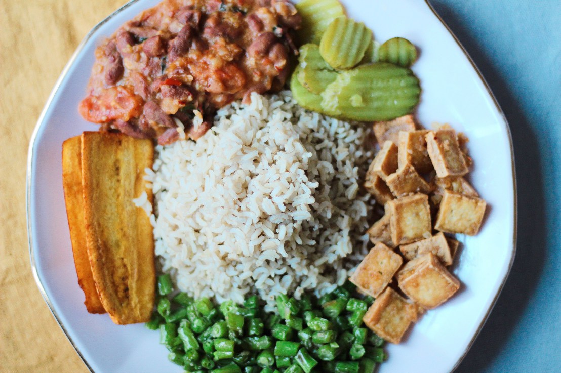 Bruine bonen met rijst | Brown beans with rice&nbsp;(recipe)